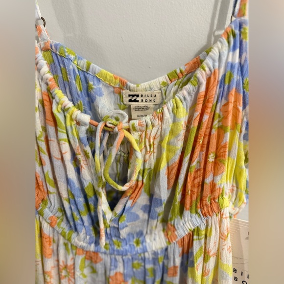Billabong Feelin Blue Mini Dress Womens Size M -NWT - Picture 5 of 5